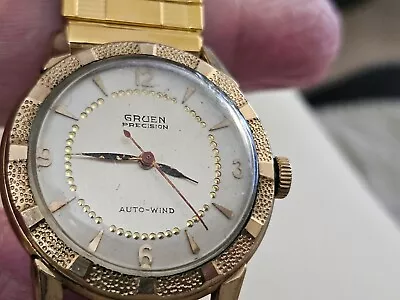 Vintage GRUEN PRECISION Men’s Watch • $52