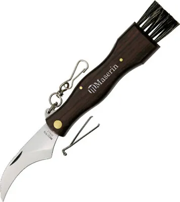 Maserin Mushroom Knife  800 5 1/2  Closed. 2 3/4  Stainless Hawkbill Blade. • $39.37