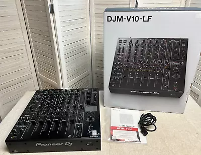 2023 Pioneer DJ DJM-V10-LF Creative Style 6-Channel Professional DJ Mixer Black • $3075