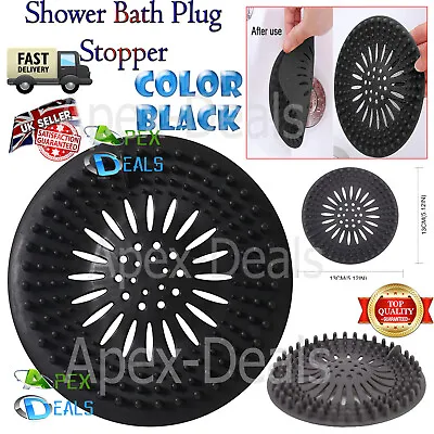 £2.59 • Buy Hair Trap Shower Bath Plug Hole Waste Catcher Stopper Drain Sink Strainer Filter