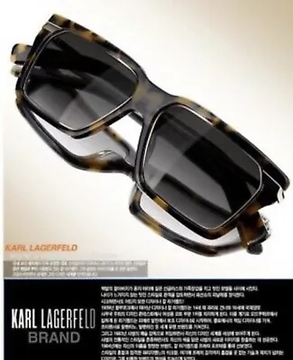 New Karl Lagerfeld 784S Havana Sunglasses 013 54 RTL $263 Runway Show Sunglass • $59.99