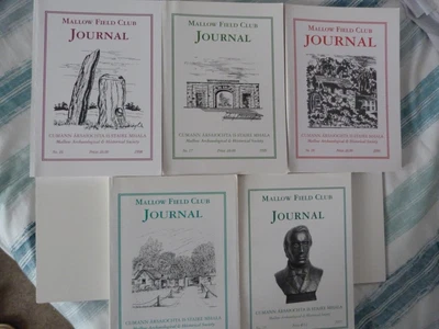 £18 • Buy Mallow Field Guide Journals Volumes 16-17-18-19-25 Archaeological/historical Soc