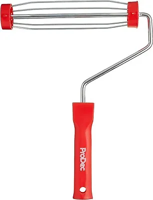 ProDec Paint Roller Frame 9  X 1.75  Inch Push Fit Plastic Handle Cage Strong • £6.29