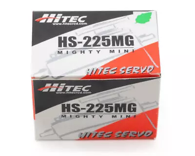 Hitec HS-225MG Mighty Mini Metal Gear BB RC Servo HS225MG HS225 225MG 225 • $32.95