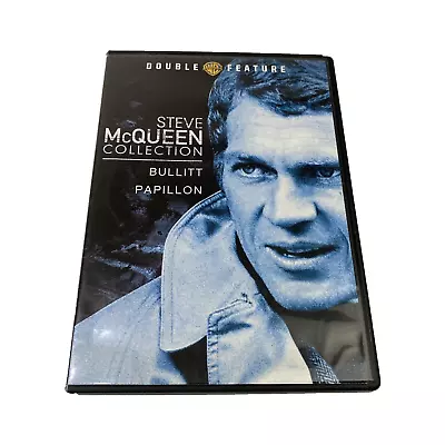 Steve McQueen Collection Double Feature Bullitt / Papillon (DVD) Dustin Hoffman • $2.52