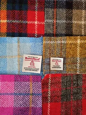 Harris Tweed Fabric Various Colours And Sizes FREE SHIPPING • £5