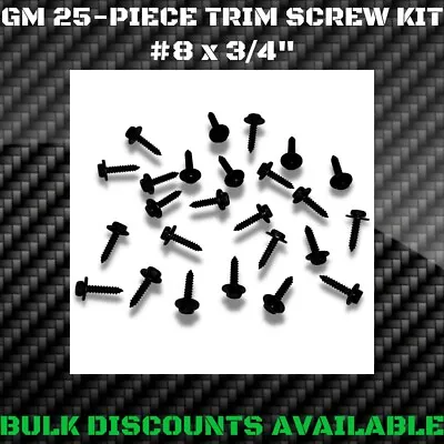 1967-2002 Firebird Trans Am Interior Exterior Engine Bay Trim Screws Body Bolts  • $14.96