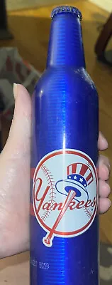 $9.95 • Buy Ny Yankee Aluminum 16 Oz Bud Light Beer Bottle