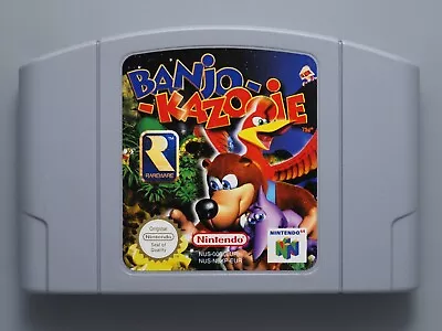 Banjo Kazooie For Nintendo 64 N64 *100% GENUINE* CART ONLY Aust. Seller • $49.95