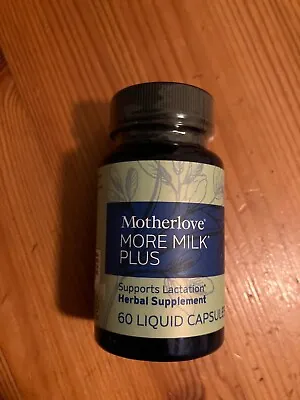 Motherlove More Milk Plus Supports Lactation Herbal Supplement - 60 Liq. Caps • $18