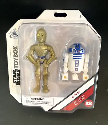 NIB Disney Toy Box Action Figure Star Wars C3PO R2D2 Set New Toybox • $34.50