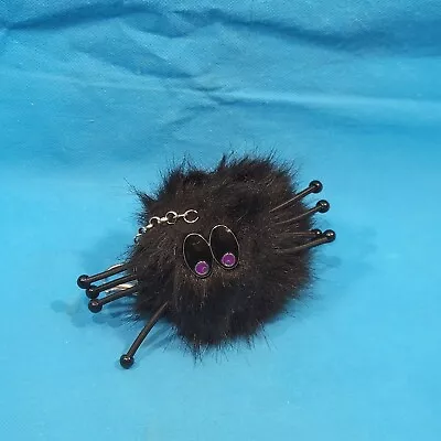 Spider Collectable Fabric Keychain Keyring • $3.75