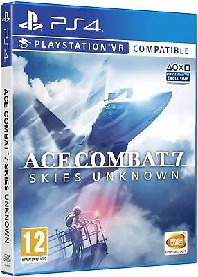 ACE COMBAT 7 SKIES UNKNOWN PlayStation 4 PS4 GAME BRAND NEW FREE POSTAGE • $89.64