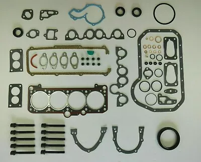 For Vw Jetta Golf Mk2 1.6 1.8 8v 83-95 Head Gasket Set & Sump Gasket Set & Bolts • £79.98