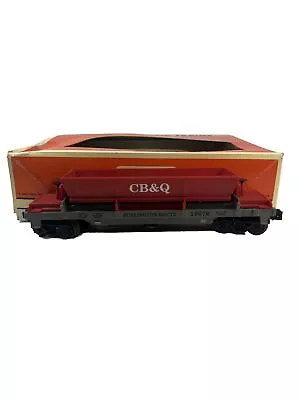 Lionel O Scale Train 6-16676 Chicago Burlington & Quincy Coal Dump Car • $27.77