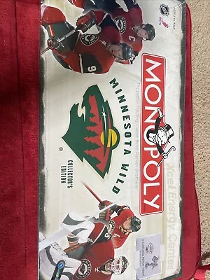 Minnesota Wild Collector’s Edition NHL Hockey Monopoly New! Sealed! • $65