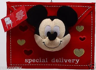 Disney's Mickey Mouse Special Delivery Valentine's Day Chair Cover Decor 12x3x9 • £38.56