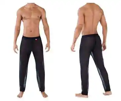 NEW Men's PIKANTE You Sheer Mesh Lounge Pants 0490 | Medium | Black • $17.50