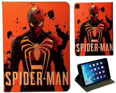 For IPad Pro 9.7 - IPad 9.7 - IPad Air 1-2 Spider-Man Superhero Smart Case Cover • £19.99