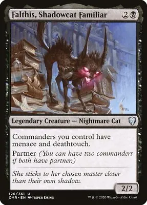 Falthis Shadowcat Familiar [Commander Legends] Magic MTG • $1.30