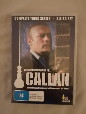 Callan- The Third Series- Edward Woodward • £8.50