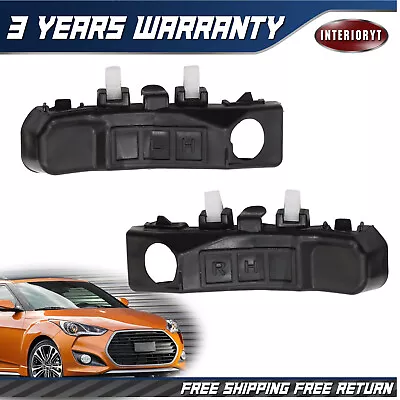 A Pair Front Bumper Left & Right Side Bracket For 2012-2017 Hyundai Veloster • $12.95