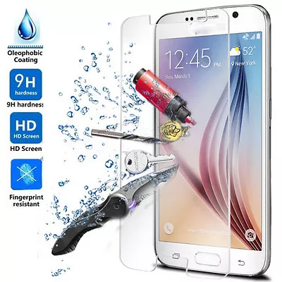 Tempered Glass Film Screen Protector For Samsung Galaxy S7 S6 & S6 Edge • $5.95