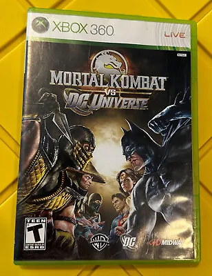 $8 • Buy Mortal Kombat Vs. DC Universe (Xbox 360, 2008) Xbox360 Xbox 360 Vs Mk Midway