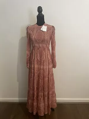 Zimmerman Primrose Paisley Crinkle Dress Size 0 • $330