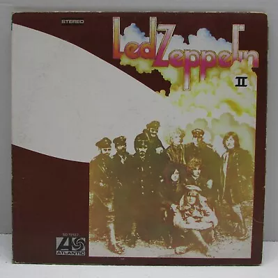 Vintage 1969 Lp Gatefold Led Zeppelin 2 Atlantic Sd-19127 Vinyl • $24.99