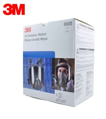 Original 3M 6800 Full Facepiece Reusable Respirator 3M Full Face Gas Mask Medium • $98.99