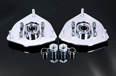 Toyota 88-98 Corolla AE92-AE111 Adjustable Front Camber Plates Kit For Coilover  • $139.99