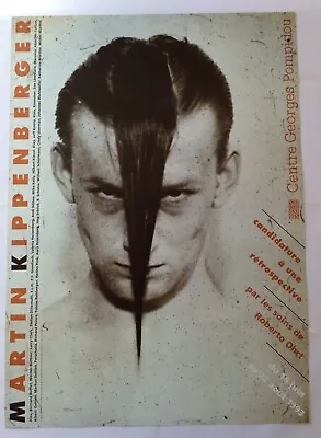 MARTIN KIPPENBERGER  Candidature à Une Retrospective   Original Poster 1993 • $790