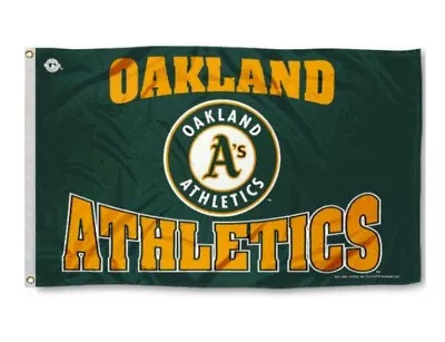 Oakland A's Flag 3x5ft Banner Polyester Baseball World Series Athletics001 • $15.99