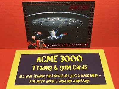 Star Trek TNG Archives & Inscriptions ENCOUNTER AT FARPOINT - Insert Card E1 • $6.32