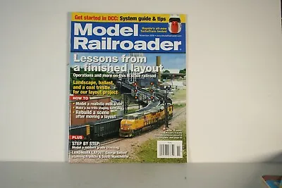 Model Railroader Magazine November 2008  • $8.99