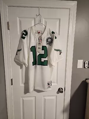 100% Authentic Mitchell & Ness 1992 Eagles Randell Cunningham Jersey Sz 48 XL • $300