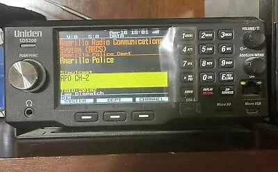 UNIDEN SDS200 Base/Mobile Digital Police Scanner True I/Q. • $615