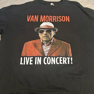 Van Morrison Tour T-Shirt Adult - Size 2XL • $29.99