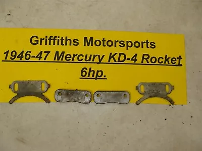 1946-47 Mercury Kiekhaefer KD-4 Outboard 6hp Rocket Plates Armature Retainer Set • $9