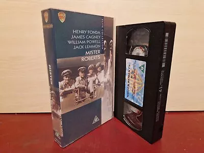 Mister Roberts - Henry Fonda - James Cagney - PAL VHS Video Tape (A55) • £8.99