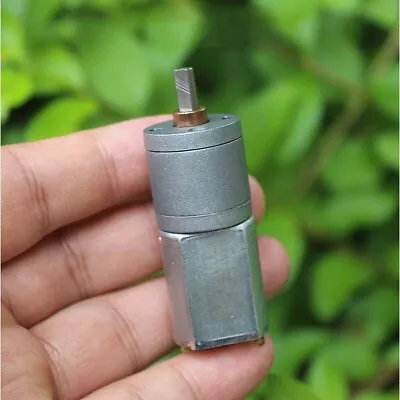 20mm DC 3V 5V 6V 9V 12V 26RPM Slow Speed Mini 130 Full Metal Gearbox Gear Motor • $3.85