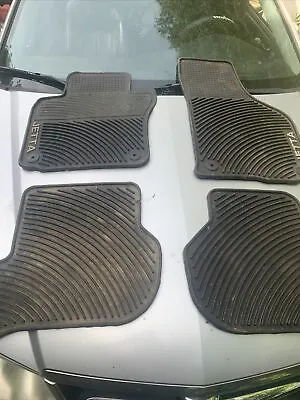 2006-2011 Volkswagen VW Jetta Rubber Floor Mat 4 Piece Set 1K5061550h041 OEM • $75