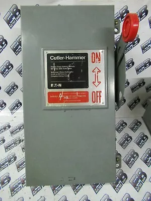 Cutler Hammer DH322NDK 60A 240V 3P4W NEMA 12 Fusible Vintage Disconnect -OS • $100