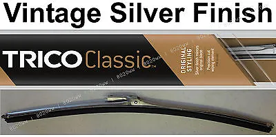 Classic Wiper Blade 15  Antique Vintage Styling Silver Finish Trico 33-150 Qty 1 • $24.96
