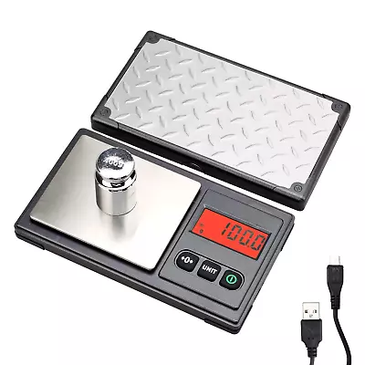 Gram Scale 220G / 0.01G Digital Pocket Scale With 100G Calibration WeightMini  • $26.15