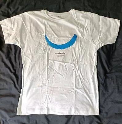 White T-Shirt Smiles Film Yoko Ono Released In 2010 • £171.80