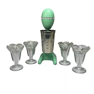 Vintage Classic Hamilton Beach Drink Master Mint Green W/ Cup Model #65250 4cups • $43.98