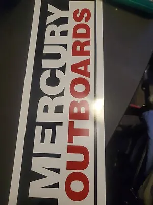 Mercury Outboards Sign • $15