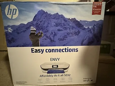 HP ENVY 5032 All-in-One Wireless Wi-Fi Inkjet Photo Printer-  BRIEFLY USED W/ink • $405